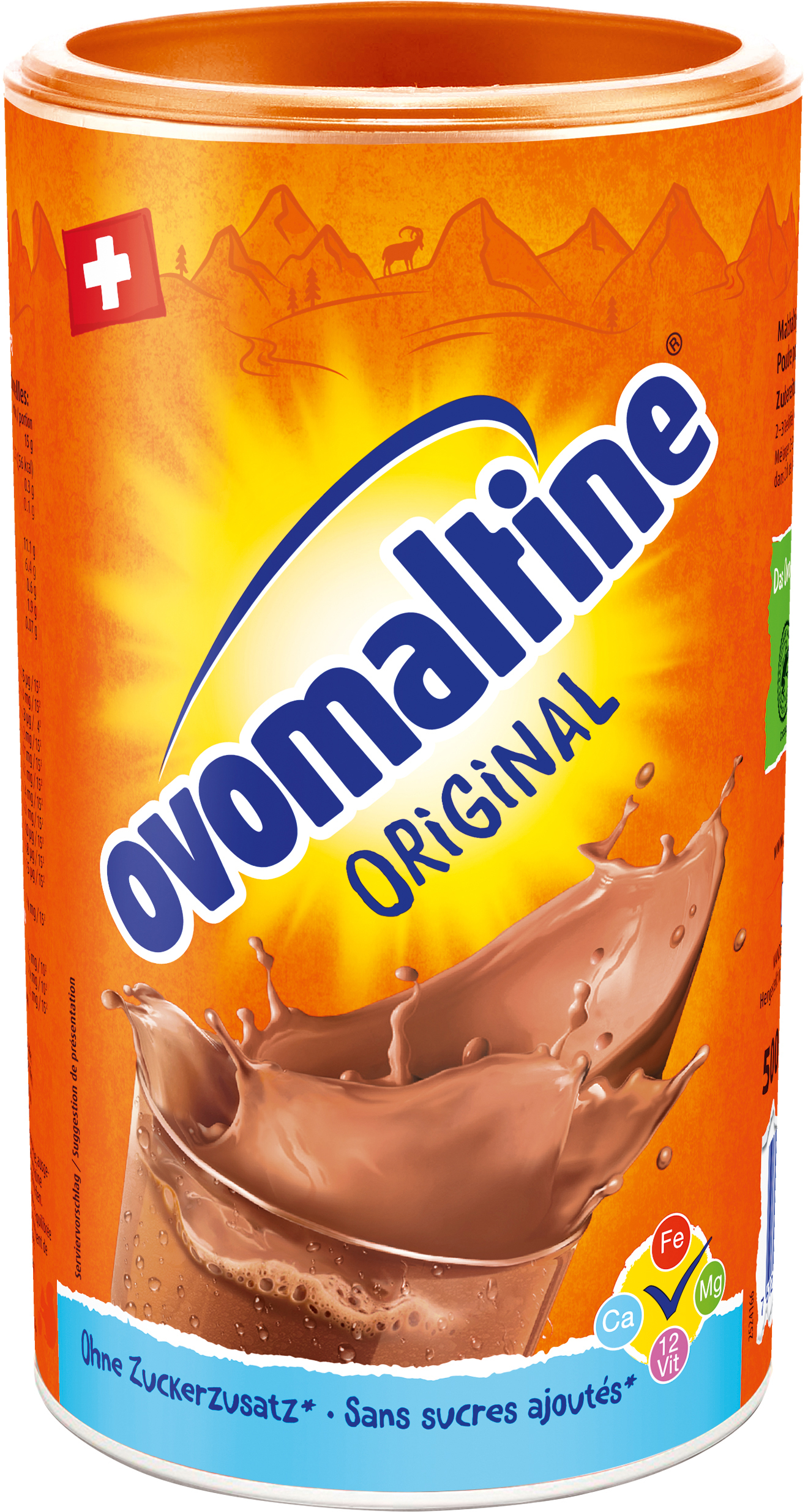 OVOMALTINE-102188961-7612100907344 OVOMALTINE Orignal 102188961 Dose 500g – Bild 1