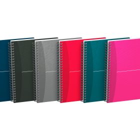 OXFORD Spiralbuch A5 100102938 kariert 5mm, 90g 90 Blatt