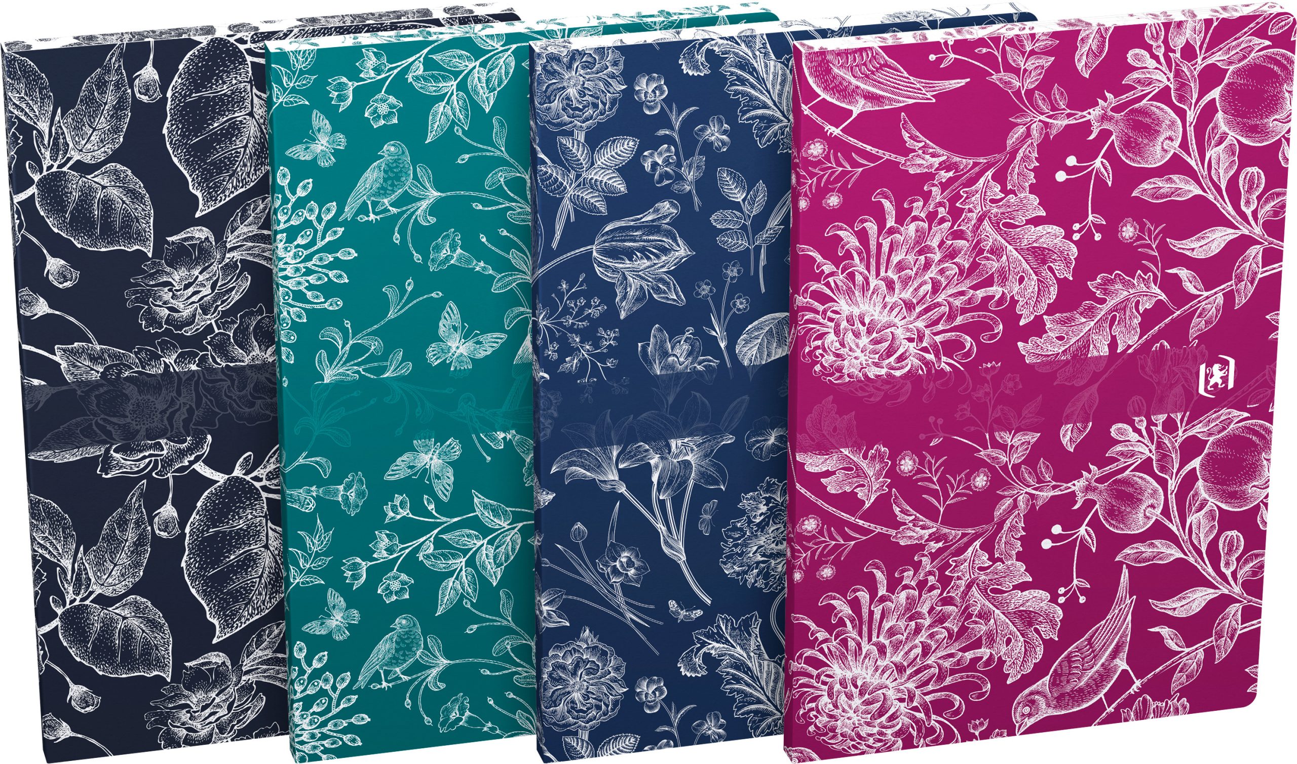 OXFORD-400187855-5904017435808 OXFORD Notizbuch Romance B5 400187855 ass. liniert 80 Blatt – Bild 1