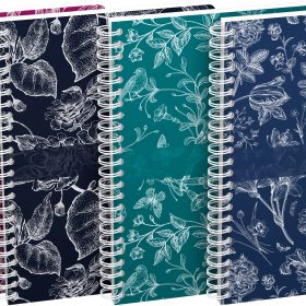 OXFORD Spiralheft Romance A5 400189441 ass. kariert 60 Blatt