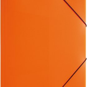 PAGNA Gummibandmappe Trend A4 21613-09 orange 3 Klappen
