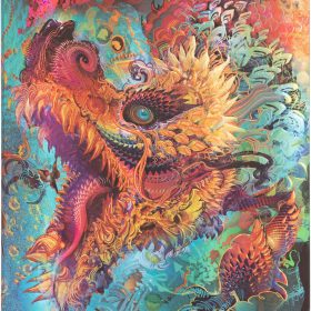 PAPERBLANKS Notizbuch Humming Dragon Ultra PB8179-1 liniert, 144 S., bunt