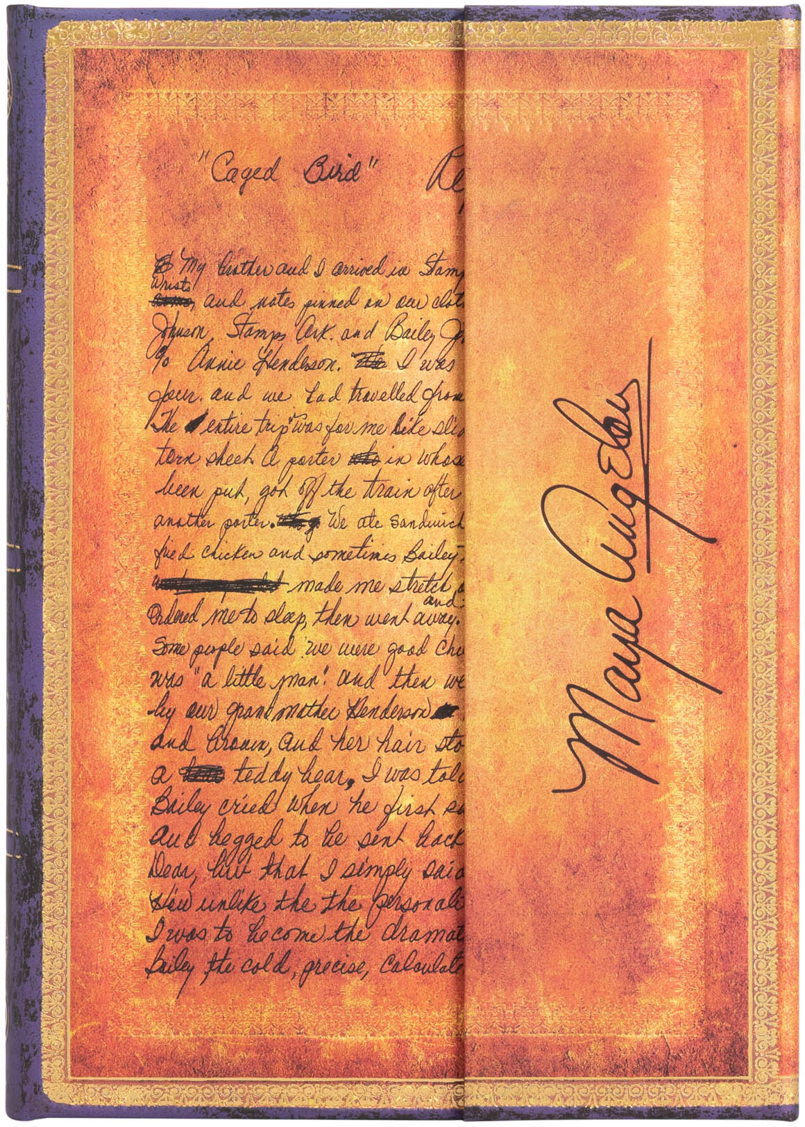 Paperblanks PAPERBLANKS Notizbuch Vogel singt Midi PB8185-2 liniert, 144 S., bunt – Bild 1