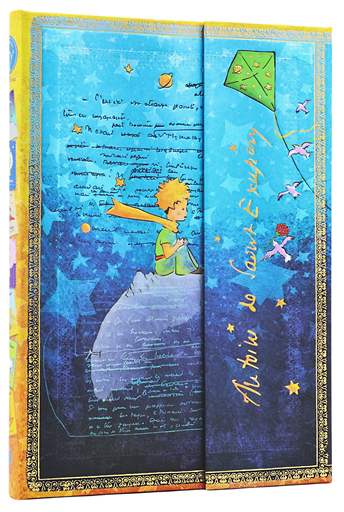 PAPERBLANKS-PB9881-2-9781439798812 PAPERBLANKS Notizbuch Midi PB9881-2 der kleine Prinz lin. 144 S. – Bild 1