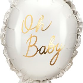 PARTYDECO Folienballon 53cm FB193 Oh baby