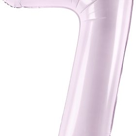 PARTYDECO Folienballon Ziffer 7 72cm FB230G-7-014 lila