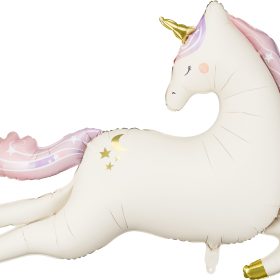 PARTYDECO Folienballon 113x83cm FB246 Einhorn