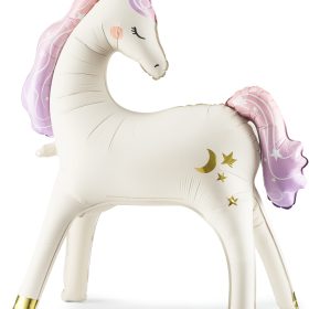 PARTYDECO Folienballon 95x86cm FB247 Einhorn