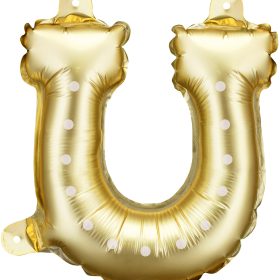 PARTYDECO Folienballon 19cm FB278S-019 Hufeisen 3 Stück