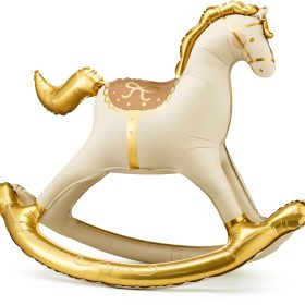 PARTYDECO Folienballon 86cm FB283 Schaukelpferd