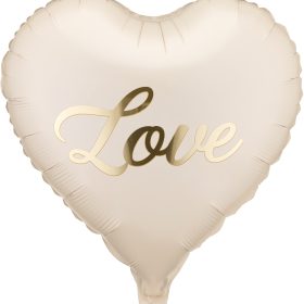 PARTYDECO Folienballon 45cm FB341 Herz Love