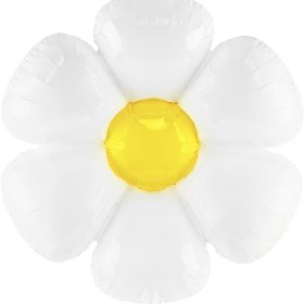 PARTYDECO Folienballon 80cm FB65 Gänseblümchen