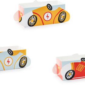 PARTYDECO Snackboxen FNS7 Autos 3 Stück