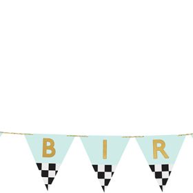 PARTYDECO Girlande Happy Birthday 2.5m GRL109 Pokal