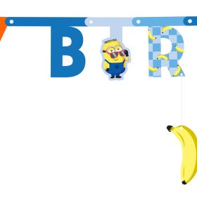 PARTYDECO Girlande Happy Bi. 50x153cm GRL130 Minions