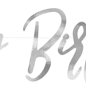 PARTYDECO Girlande Happy Birthday 62cm GRL75-018M silber