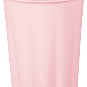 PARTYDECO Becher Rüsche 220ml KPL1-081 rosa 4 Stück