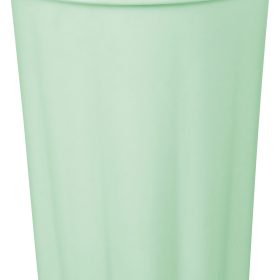 PARTYDECO Becher Rüsche 220ml KPL1-109 hellgrün 4 Stück