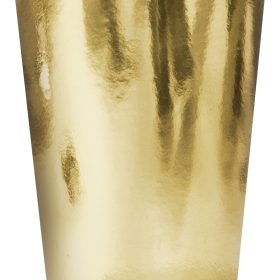 PARTYDECO Becher 220ml KPP57019MEEU gold 6 Stück