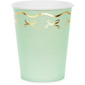 PARTYDECO Becher 220ml KPP94-EU1 Schleifen 6 Stück