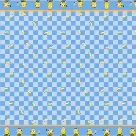 PARTYDECO Tischdecke 180x120cm OBP11 Minions