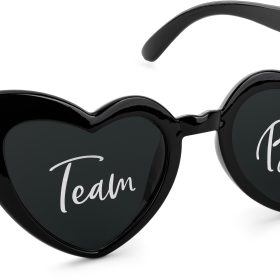PARTYDECO Brille 14.8x6x13.5cm OKR33 Team Bride schwarz