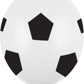 PARTYDECO Ballons 30cm SB14P-299-00 Ball, pure white 6 Stück