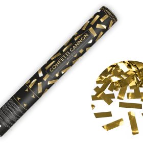 PARTYDECO Konfettikanone 40cm TUKM40-019 gold