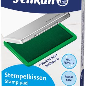 PELIKAN Metall-Stempelkissen grün 331033 Gr.2 11x7cm