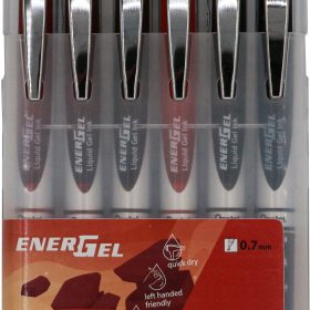 PENTEL Rollerball EnerGel 0.7mm BL77-6EA Earth Set 6 Stück