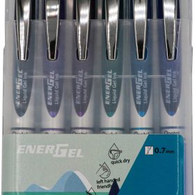 PENTEL Rollerball EnerGel 0.7mm BL77-6OC Ocean Set 6 Stück