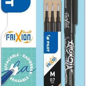 PILOT Roller FriXion Ball + Mine 150.014.10BL02 schwarz, refill, radierbar