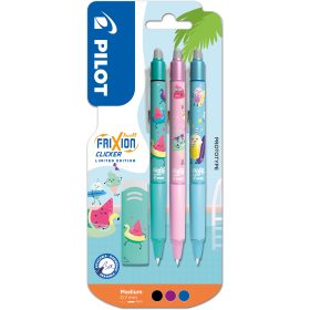 PILOT Frixion Clicker Pool Party 150.540.00BL assortiert 3 Stück