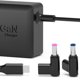 PORT PowerSupply 65W-ACER,TOSHIBA 904065ACTOEU GaN, Black