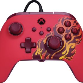 POWER A Advantage Wired Controller XBGP0543-01 Xbox Series X/S Red Blaze