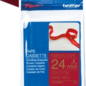 PTOUCH Band rot/gold TZE-RW54 Tze Geräte 24mm