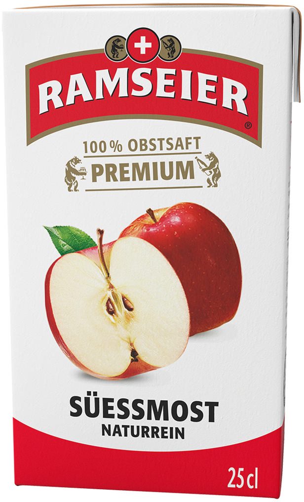 RAMSEIER-5505-7610057310828 RAMSEIER Premium Süessmost 5505 25 cl, 27 Stk. – Bild 1
