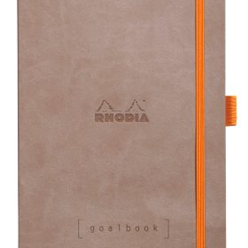 RHODIA Goalbook Notizbuch A5 117573C Softcover taupe 240 S.