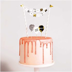 RICO DESIGN Caketopper Happy Birthday 81004.02.22