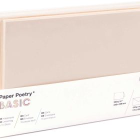 RICO DESIGN Kartenset Basic B6 99010.08.15 elfenbein 30 Stück