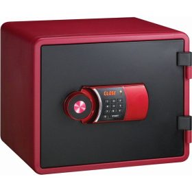 RIEFFEL SWITZERLAND Feuerschutztresor VT-FS A19084 magenta, mit Elektroschloss