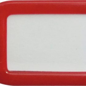 RIEFFEL SWITZERLAND Schlüssel-Anhänger A20963 rot 100 Stück