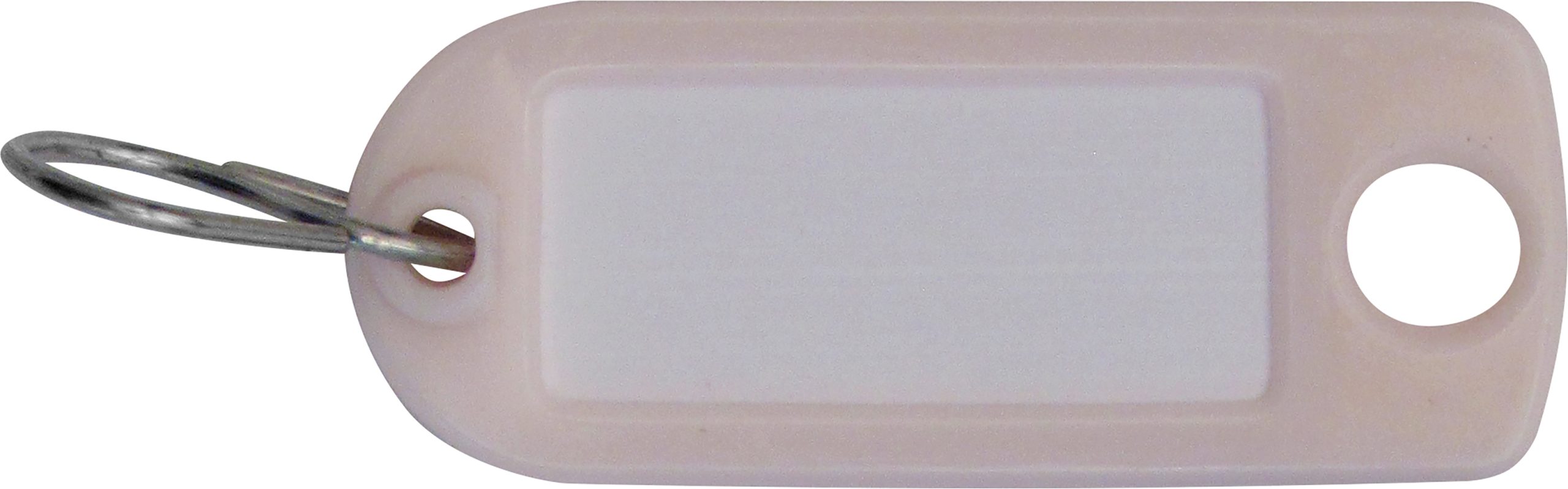 RIEFFEL-SWITZERLAND-A20965-7640115312136 RIEFFEL SWITZERLAND Schlüssel-Anhänger A20965 weiss 100 Stück – Bild 1