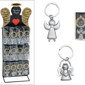 ROOST Schlüsselanhänger Engel Metall 10014027 2 ass.