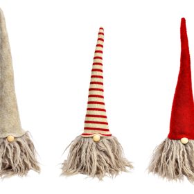 ROOST Aufsteller Wichtel 10x30x10cm 10043969 beige/rot assortiert