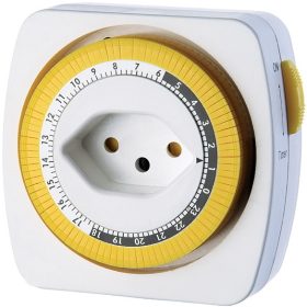 S-ELECTRO Zeitschaltuhr 4.2005 weiss, für innen, mechanisch