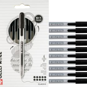 SAKURA Gelly Roll 0.8mm PXGBRACL10B schwarz 10 Stück