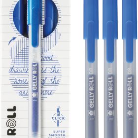 SAKURA Gelly Roll 0.8mm PXGBRACL3A blau 3 Stück
