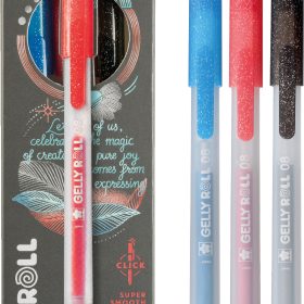 SAKURA Gelly Roll 0.8mm PXGBRAMET3A Metallic, ass. 3 Stück