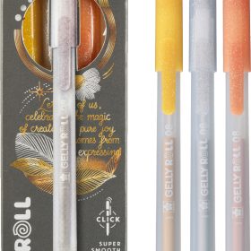 SAKURA Gelly Roll 0.8mm PXGBRAMET3B Metallic, ass. 3 Stück